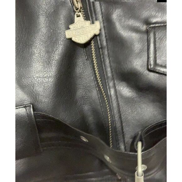 Harley Davidson Jacket Kids Size 6 - Picture 3 of 9